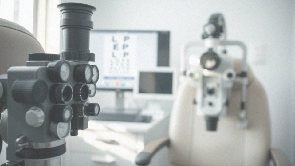 Jak okulista lub optometrysta mierzy dioptrię dla korekcji wzroku?