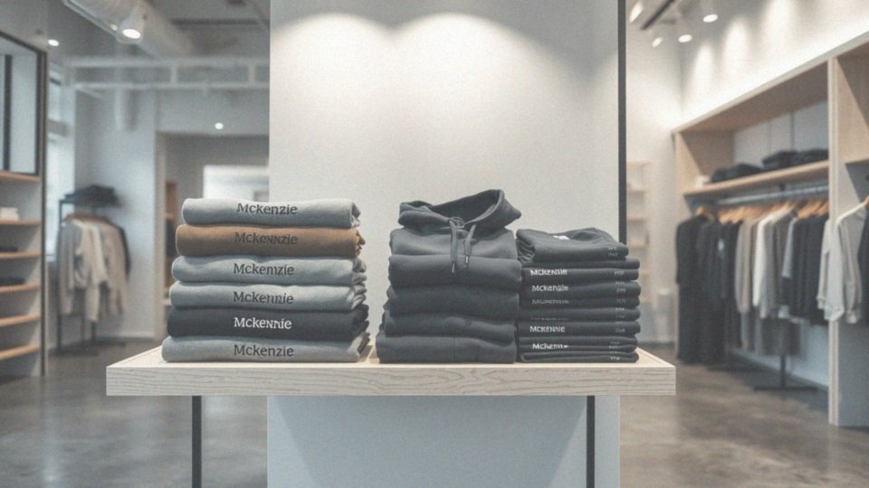 Jakie kategorie odzieży można znaleźć w ofercie McKenzie?