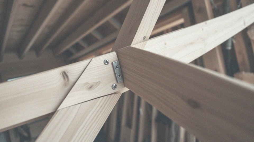 Jakie są zalety używania metalowych łączników w łączeniu belek drewnianych?