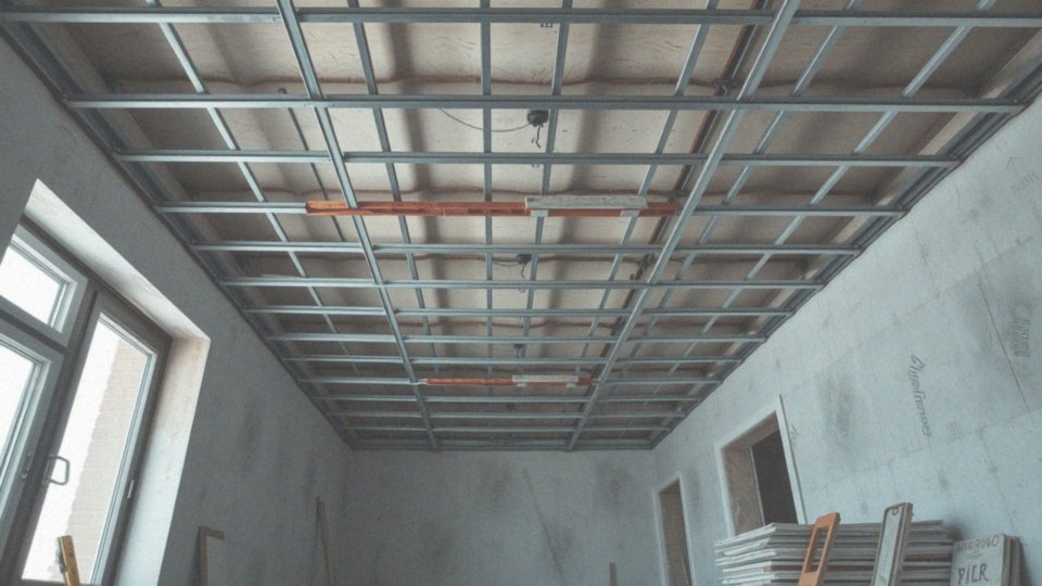 Jakie błędy można popełnić podczas montażu sufitu podwieszanego?