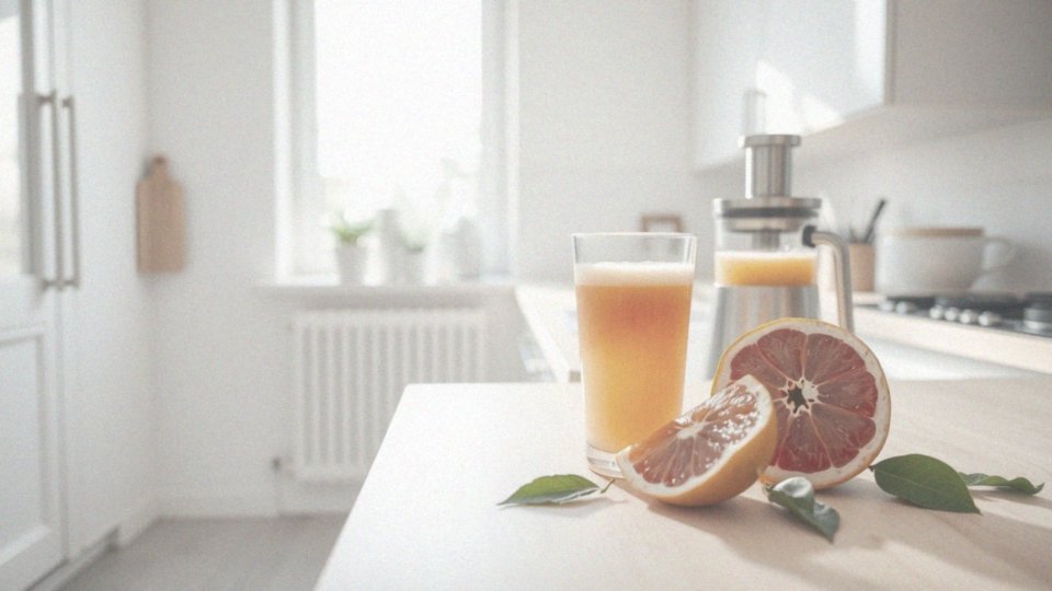 Jak sok z grejpfruta wspiera zdrowy styl życia?