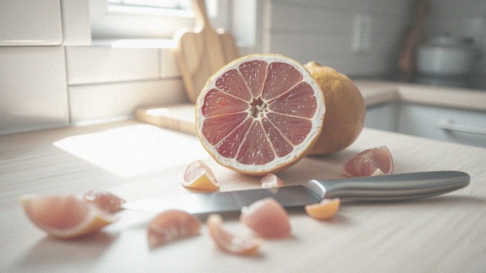 Jak najlepiej obrać grejpfruta?