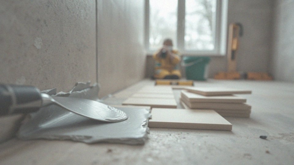 Dlaczego klej do płytek jest niezbędny do montażu?
