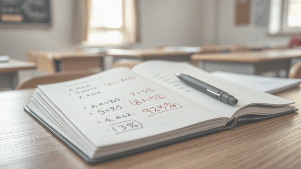 Jak oceny punktowo-procentowe wpływają na postępy ucznia?