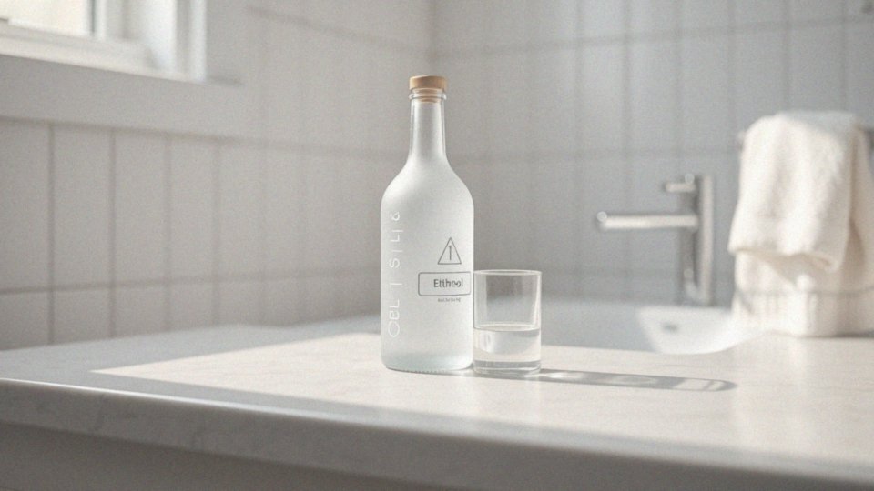 Dlaczego alkohol etylowy uznawany jest za bezpieczniejszy dla skóry?