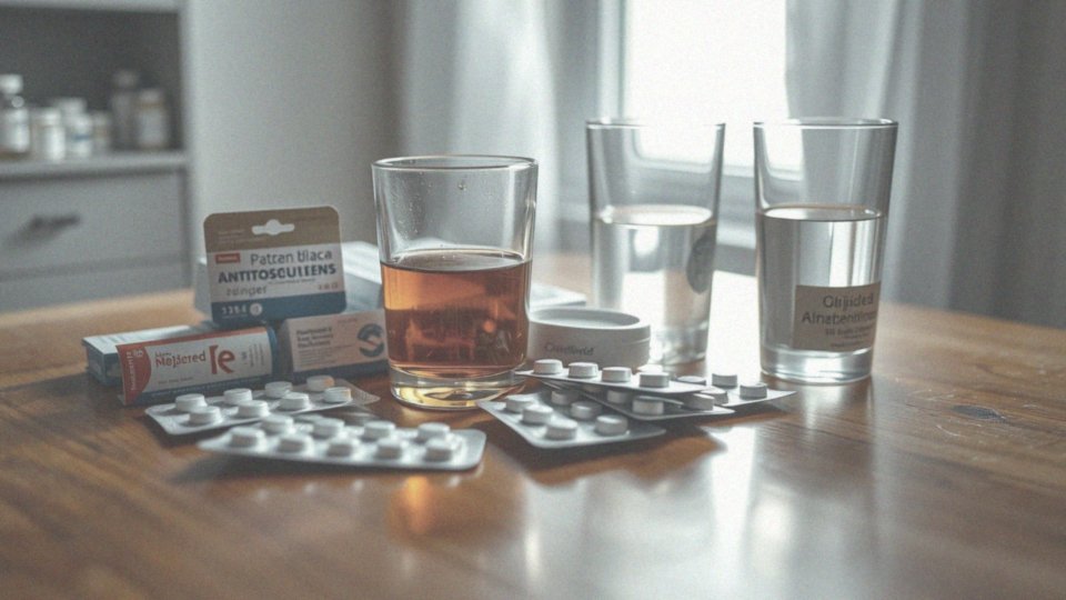 Jakie leki mogą zwiększać ryzyko działań niepożądanych po połączeniu z alkoholem?